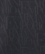 EMPORIO ARMANI オールオーバーレタリングナイロンジャカードシングルブレストジャケット5