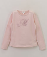 MAMERE 24AW ラインストーンカットソー