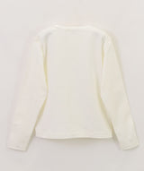 MAMERE 24AW ビジュー付きロングスリーブカットソー