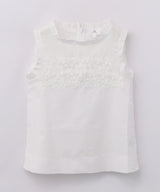 MAMERE 25SS レース付きブラウス ★