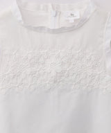 MAMERE 25SS レース付きブラウス ★