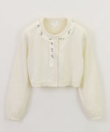 MAMERE 24SS ビジューカーディガン