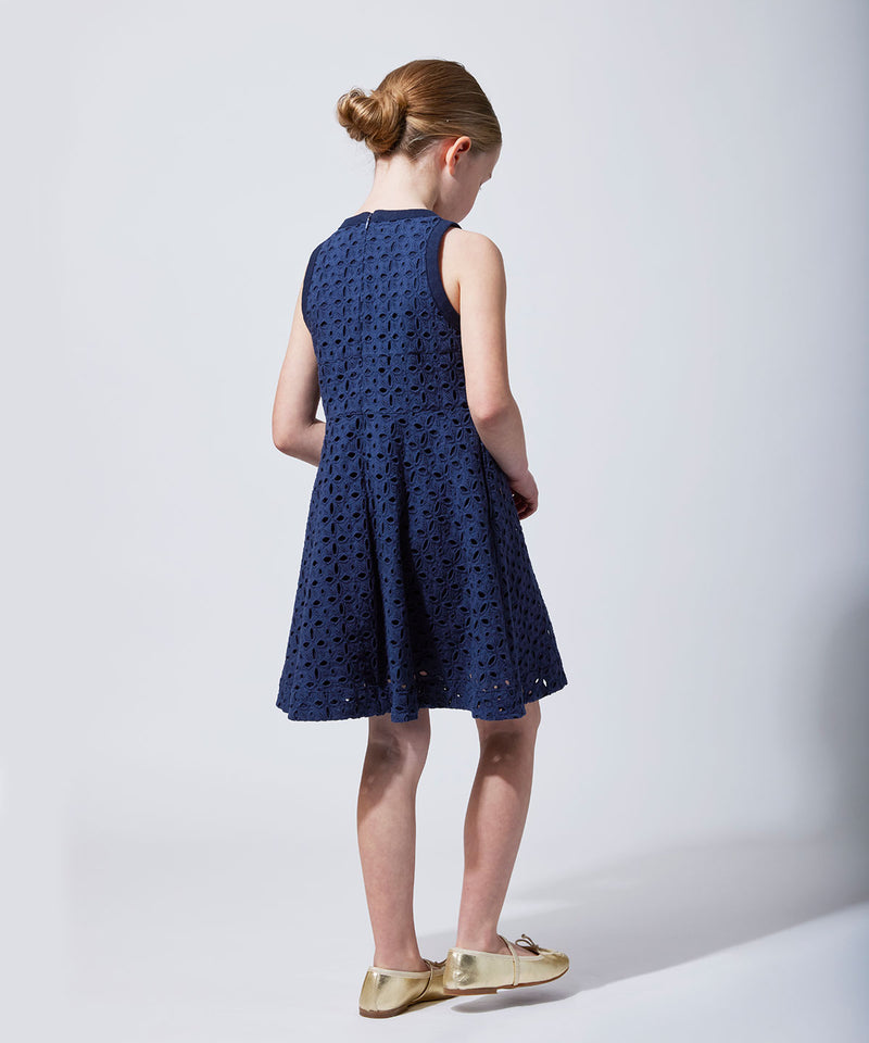 MAMERE 24SS Sangallo lace-style dress (with brooch) 