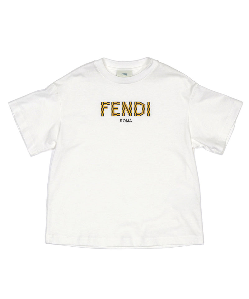 FENDI logo cut and sew ★