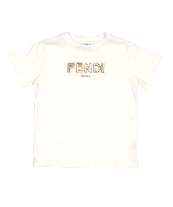 FENDI ロゴ刺繍カットソー ★