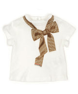 FENDI BABY  リボントロンプルイユカットソー