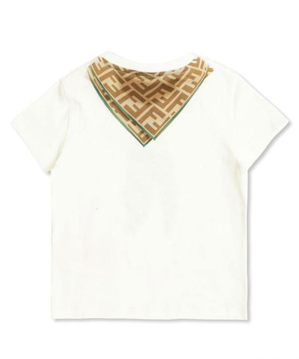 FENDI BABY Trompe l'oeil cut and sew