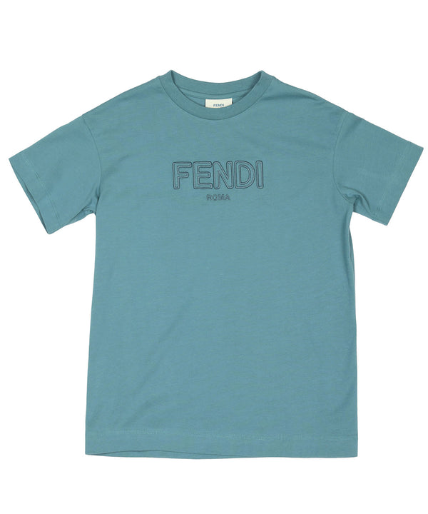 FENDI logo jersey top 