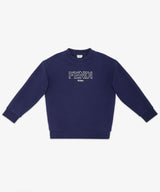 FENDI logo embroidered sweatshirt ★