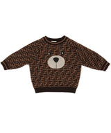 FENDI BABY crew neck sweater