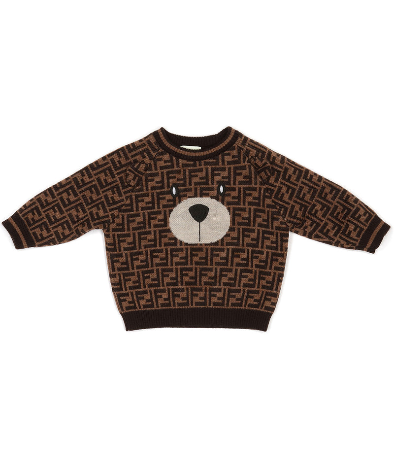 FENDI BABY crew neck sweater