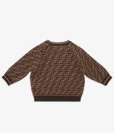 FENDI BABY crew neck sweater