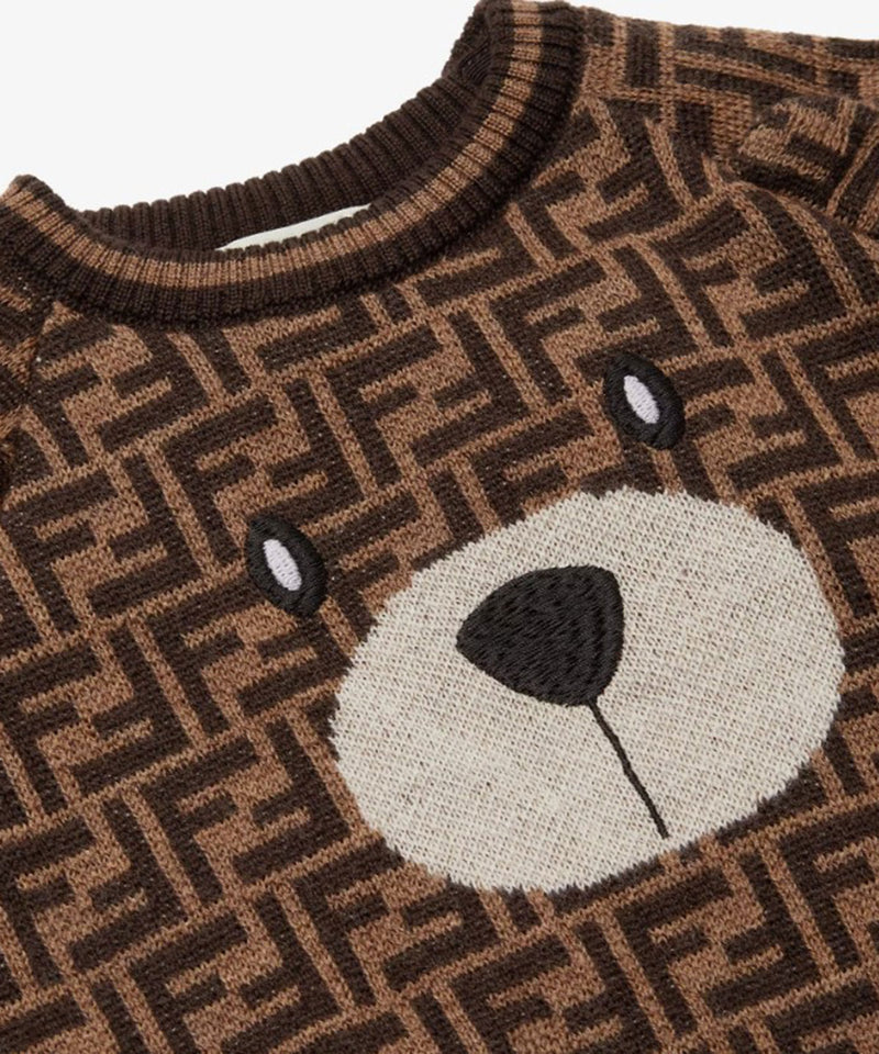 FENDI BABY crew neck sweater