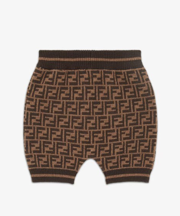 FENDI BABY wool knit pants