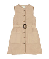 FENDI Zucca print front button dress 