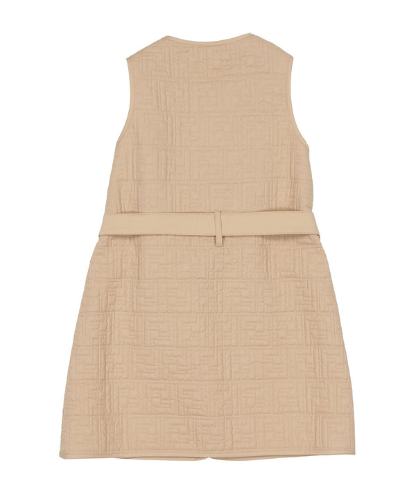 FENDI Zucca print front button dress 