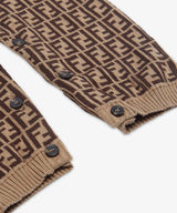 FENDI BABY Zucca pattern rompers ★