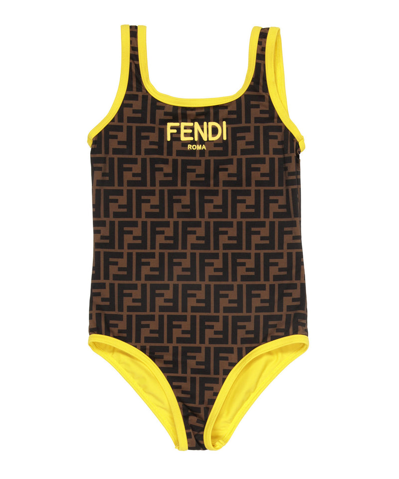 FENDI リバーシブルズッカ柄ワンピーススイムウエア1