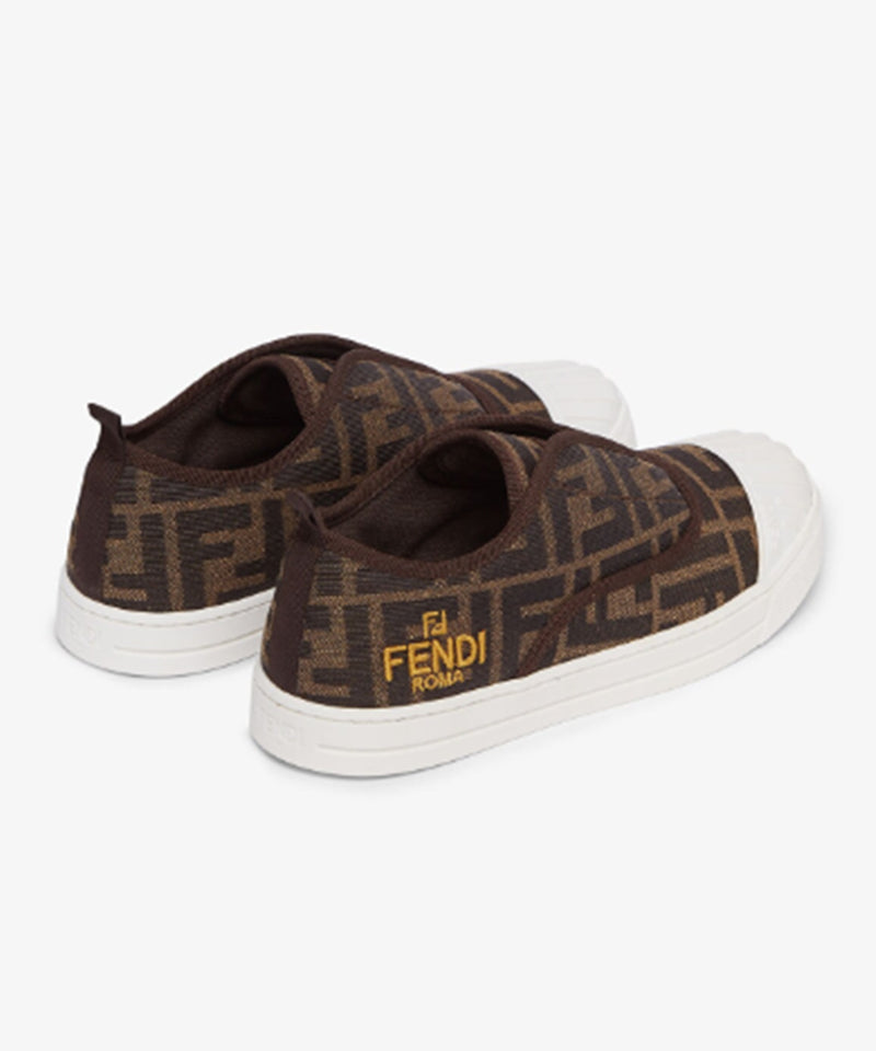 FENDI Zucca pattern jacquard shoes ★