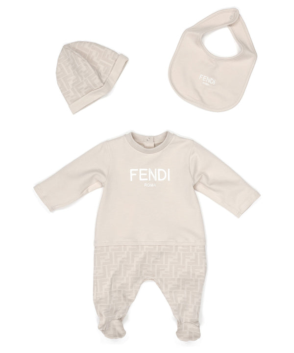 FENDI BABY ベビーセット(ロンパース,帽子,スタイ)１