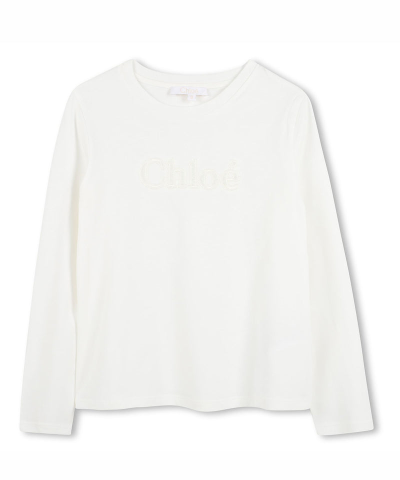 CHLOE logo embroidered top ★ 