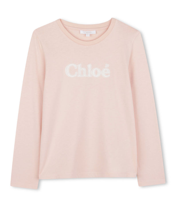 CHLOE ロゴ刺繍カットソー ★