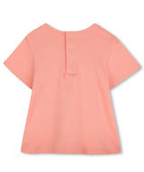 CHLOE BABY&amp;KIDS Palm Tree &amp; Logo Embroidered Top