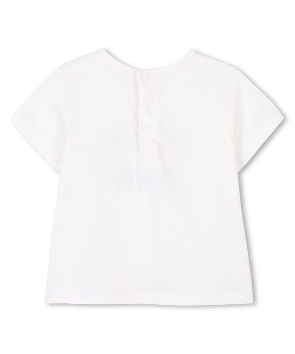CHLOE BABY&amp;KIDS logo embroidered top