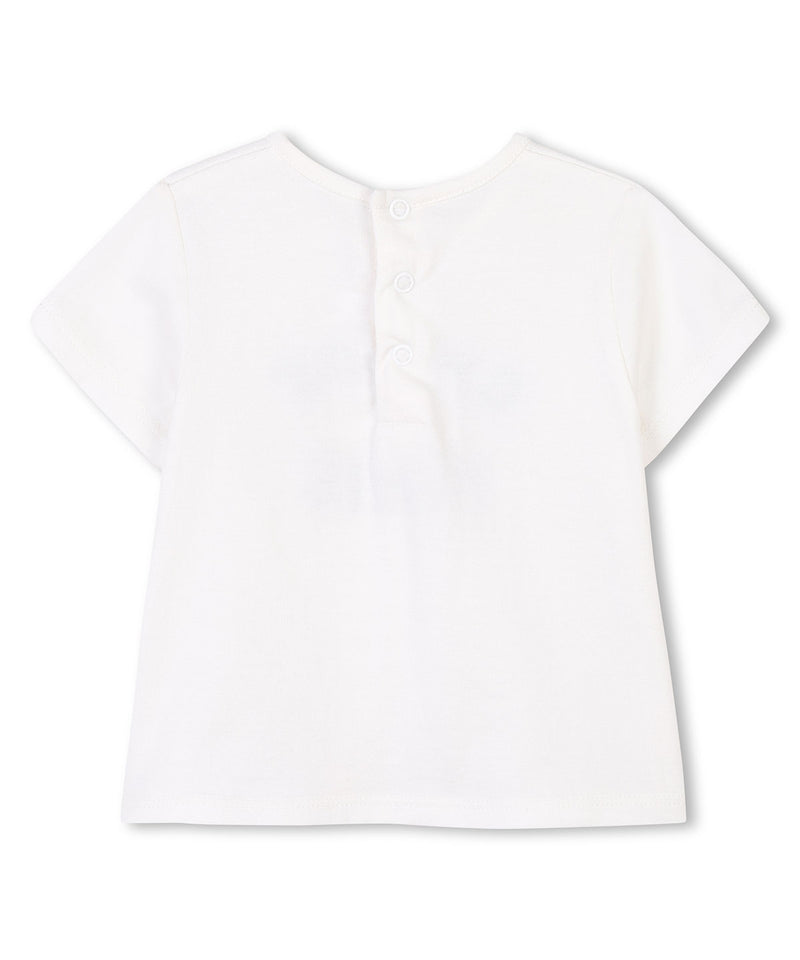 CHLOE BABY&amp;KIDS logo embroidered top