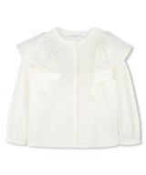 CHLOE Stitched Frill Blouse ★