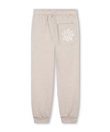 CHLOE Flower Embroidered Pants