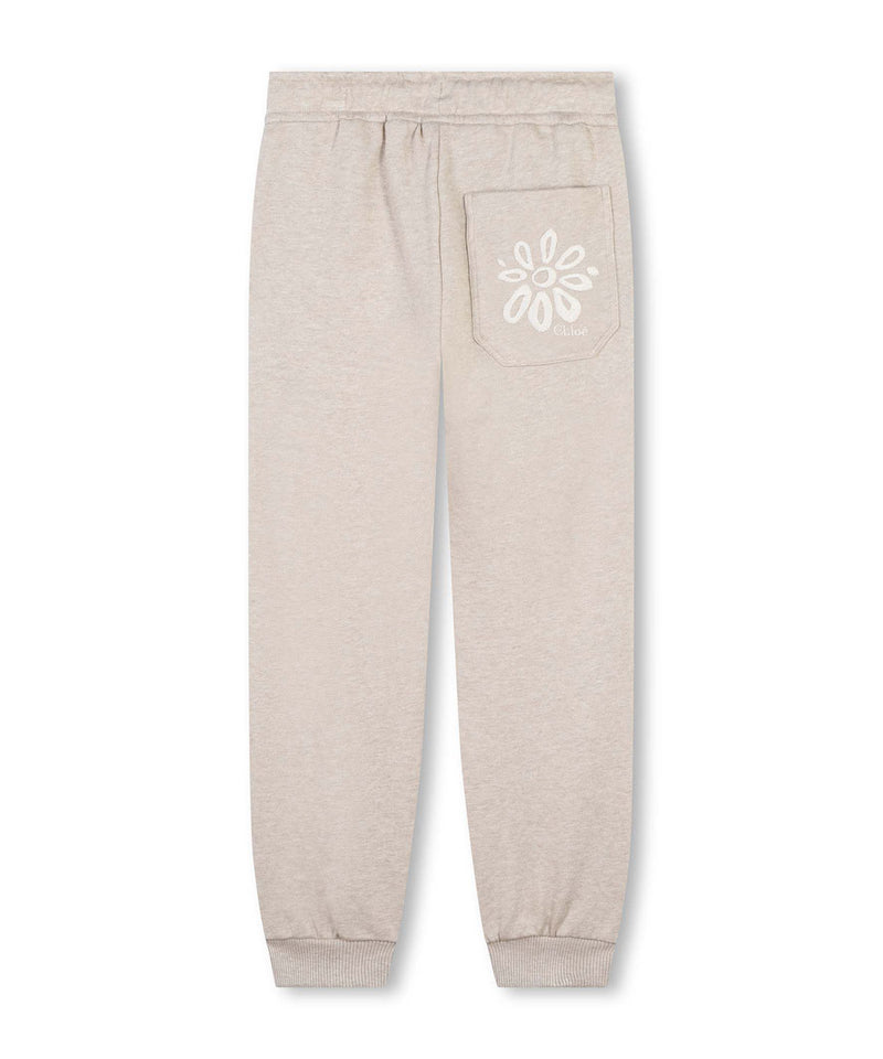 CHLOE Flower Embroidered Pants