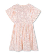 CHLOE Short Sleeve Sequin Dress