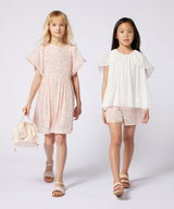 CHLOE Short Sleeve Sequin Dress