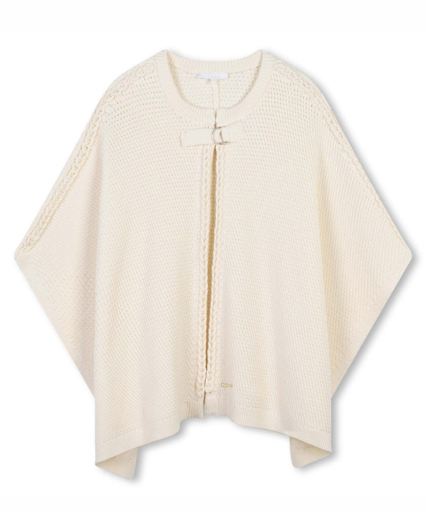 CHLOE ニットケープ 	42-140924001-01 14Y(160cm)