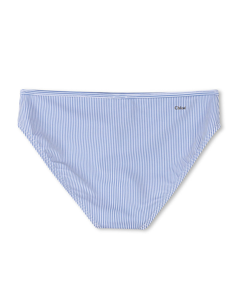 CHLOE striped swimsuit