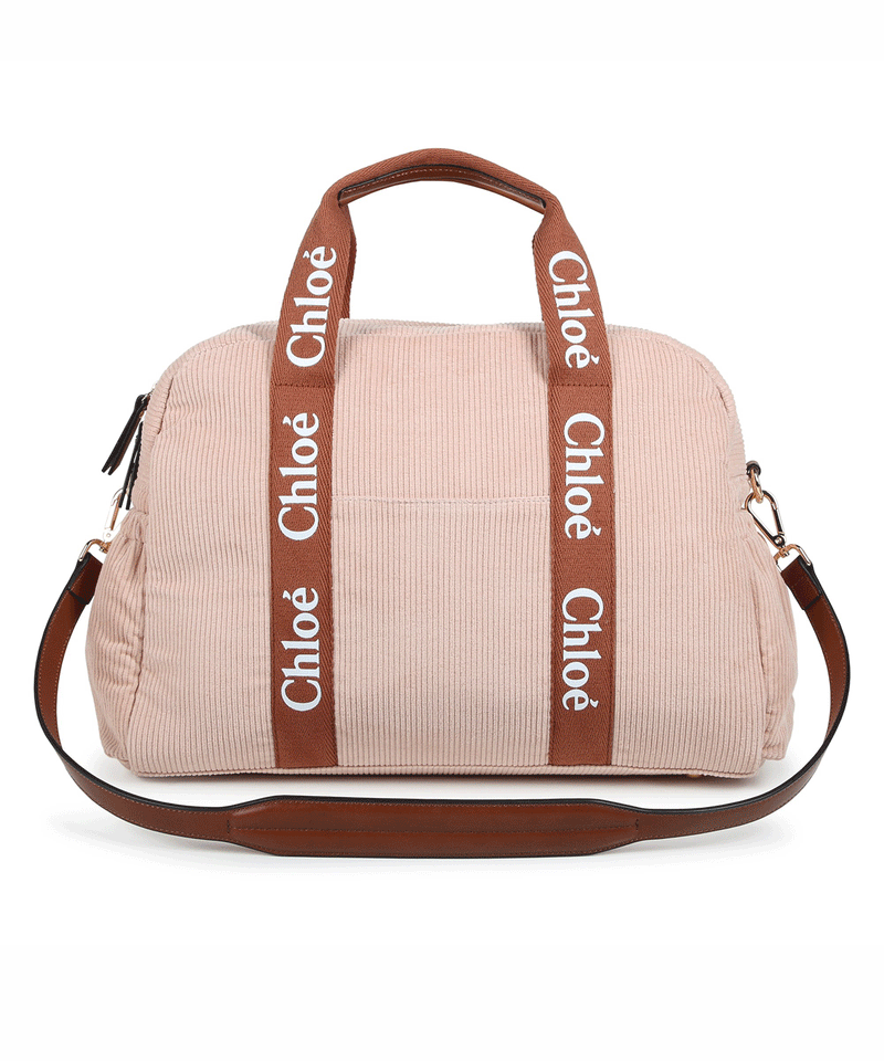 CHLOE BABY Corduroy Mother's Bag Set ★