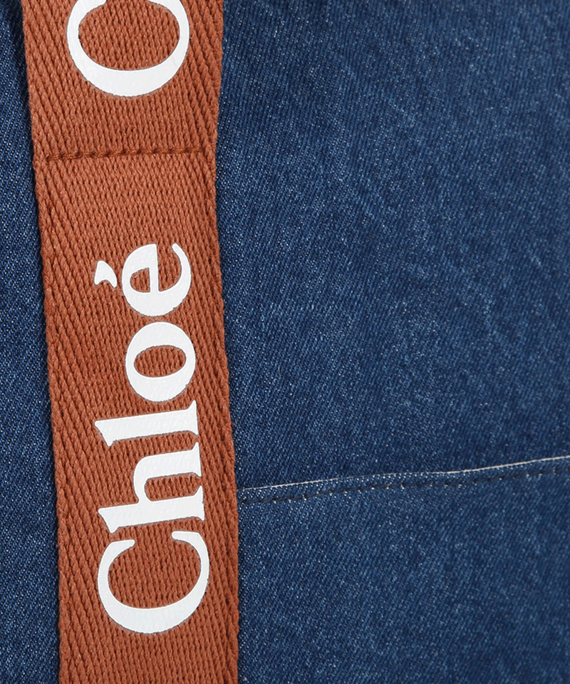 CHLOE BABY denim mother's bag set ★