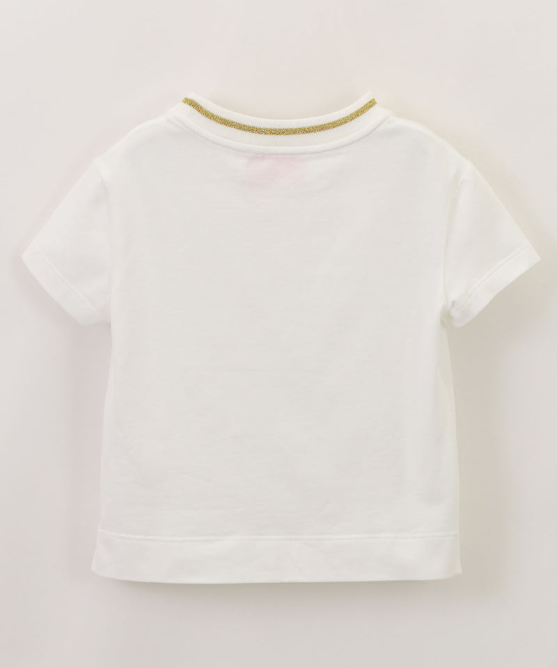 MAMERE ITALY Sequin Logo Top 