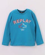 REPLAY BABY&KIDS ロゴロングスリーブカットソー１