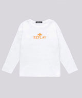 REPLAY ロゴロングスリーブカットソー１