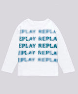 REPLAY ロゴロングスリーブカットソー２
