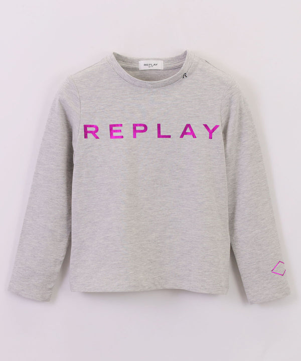 REPLAY ロングスリーブロゴカットソー１