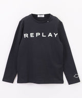 REPLAY ロングスリーブロゴカットソー１