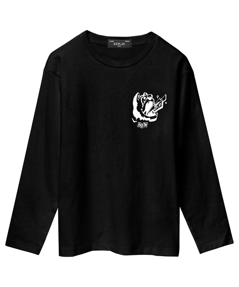 REPLAY back print cut and sew 