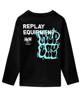REPLAY back print cut and sew 