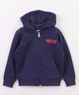 REPLAY BABY&KIDS  tigreバックプリントジップアップスウェット１