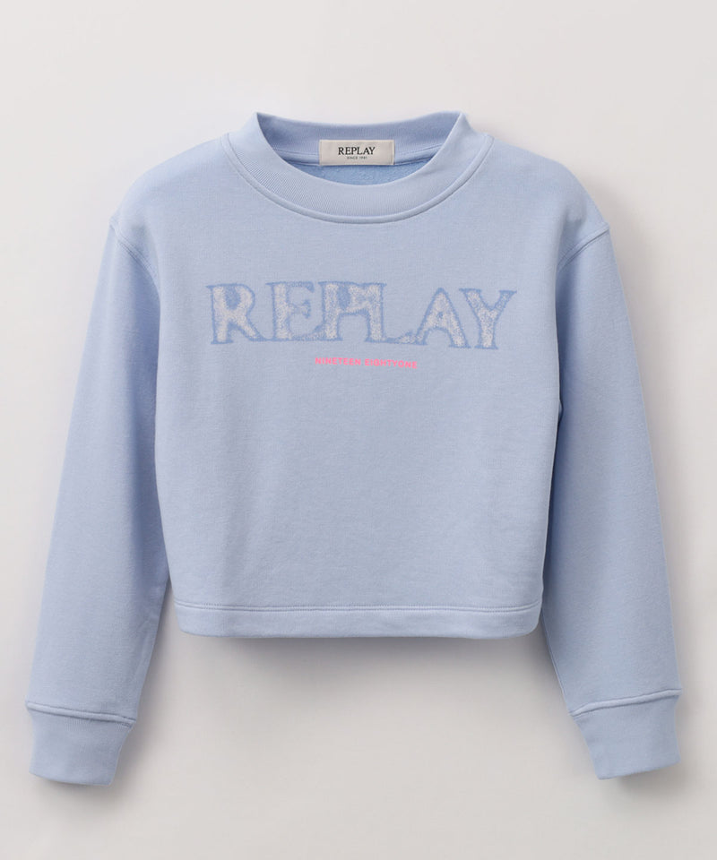 REPLAY logo sweatshirt 