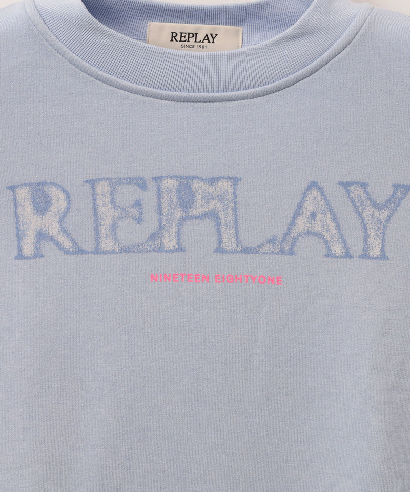 REPLAY logo sweatshirt 