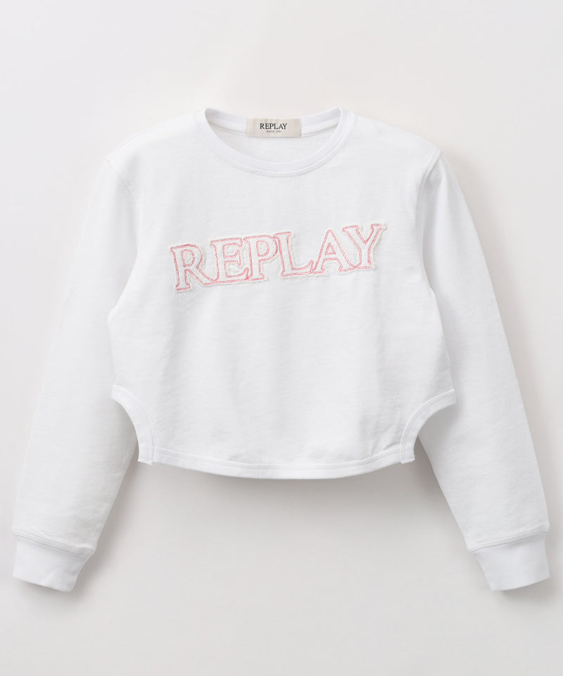 REPLAY ロゴスウェット